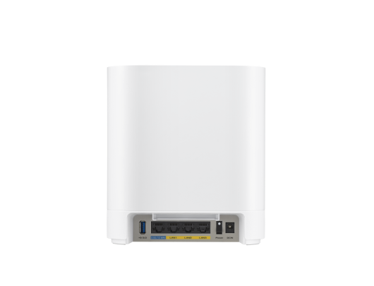 Maršrutizatorius Asus Wifi 6 802.11ax Tri-band Business Mesh System EBM68 (2-Pack) 802.11ax 4804 Mbit/s 10/100/1000 Mbit/s Ethernet LAN (RJ-45) port