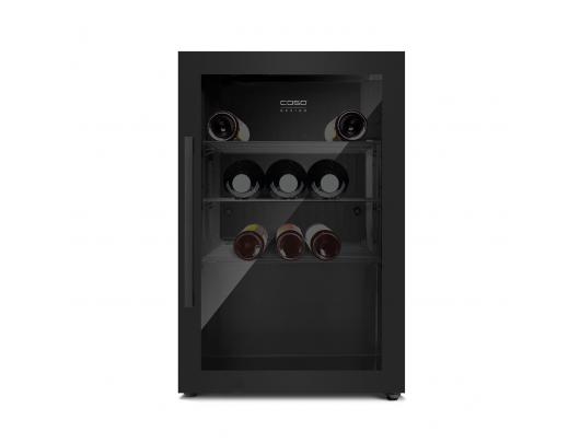 Vyno šaldytuvas Caso Barbecue Cooler S-R Energy efficiency class F Free standing Black