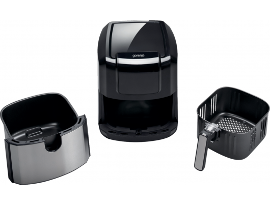 Karšto oro gruzdintuvė Gorenje Fryer AF1700DB Power 1700 W Capacity 5 L Black/Stainless steel