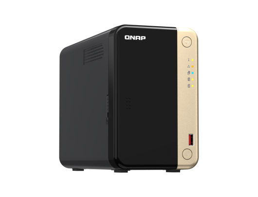Diskų masyvas QNAP 2-Bay desktop NAS TS-264-8G N5095 4-core, Processor frequency 2.9 GHz, 8GB, 1x HDMI 2.0; 2xM.2 2280 PCIe Gen 3 x1; 2xUSB Type-A