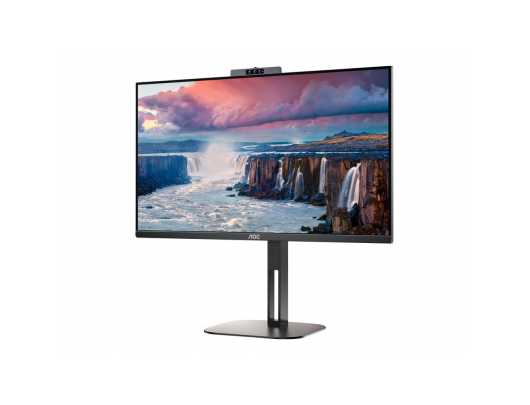 Monitorius AOC USB-C Monitor with Webcam  24V5CW/BK 23.8", IPS, FHD, 1920x1080, 16:9, 1 ms, 300 cd/m², Black, HDMI ports quantity 2, 75 Hz