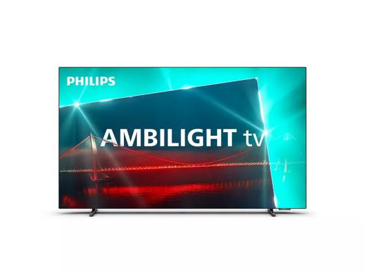 Televizorius Philips 4K UHD OLED Android TV 55OLED718/12 55" (139cm), Smart TV, Android, 4K UHD LED, 3840x2160, Wi-Fi,  DVB-T/T2/T2-HD/C/S/S2