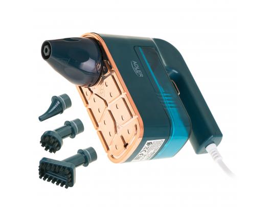 Garų valytuvas Adler Steam Cleaner AD 7050 For adults, Power 1200 W, Steam pressure 3.5 bar, Water tank capacity 0.12 L, Number of brush heads include