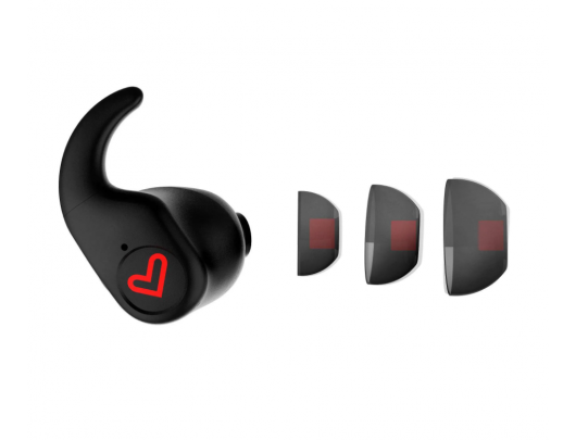 Ausinės Energy Sistem Earphones Freestyle Wireless, In-ear, Microphone, Black/Red