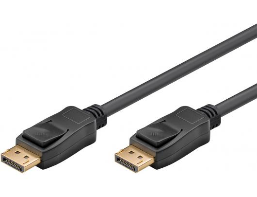 Kabelis Goobay DisplayPort to DisplayPort Connector Cable 3 m, Black