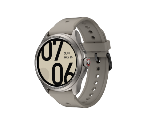 Išmanusis laikrodis TicWatch Pro 5 Smart watch GPS (satellite) AMOLED + Ultra-low-power 1.43 Waterproof Sandstone TicWatch