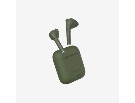 Ausinės Defunc Earbuds True Talk Built-in microphone, Wireless, Bluetooth, Green