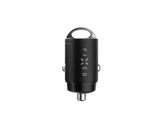 Automobilinis įkroviklis Fixed Car Charger Dual Fast charging, Black, 30 W
