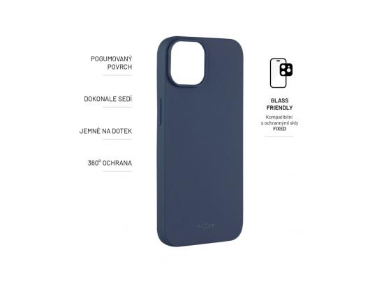 Dėklas FIXED Story Apple iPhone 14 Pro Max Mėlyna