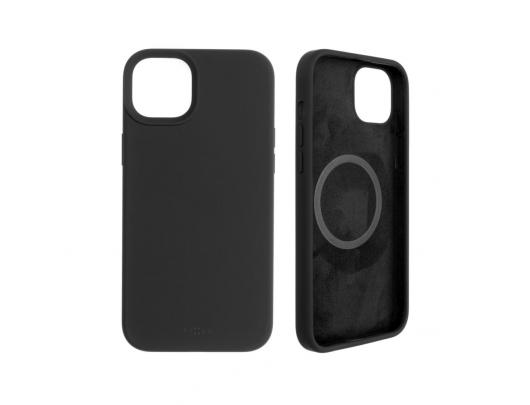 Dėklas Fixed MagFlow Apple iPhone 14 Plus Juoda