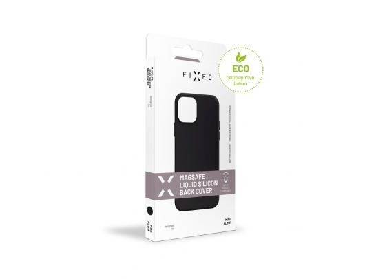 Dėklas Fixed MagFlow Apple iPhone 14 Plus Juoda