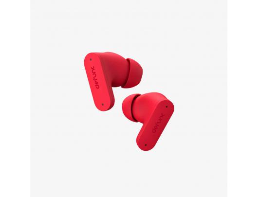 Ausinės Defunc Earbuds True Anc Built-in microphone, Wireless, Bluetooth, Red