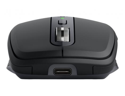 Pelė Logitech Logitech MX Anywhere 3S Mouse - RF Wireless + Bluetooth, Laser, 8000 DPI, Graphite Logitech