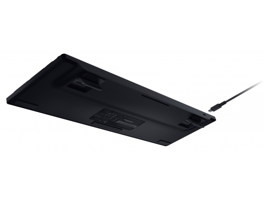 Klaviatūra Razer Gaming Keyboard Deathstalker V2 Pro Gaming Keyboard RGB LED light US Wired Black Low-Profile Optical Switches (Clicky)