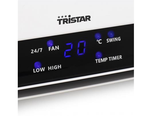 Šildytuvas Tristar KA-5075 Ceramic heater, 2000 W, Number of power levels 3, skirtas patalpoms iki 25 m², skirtas patalpoms iki 60 m³, White