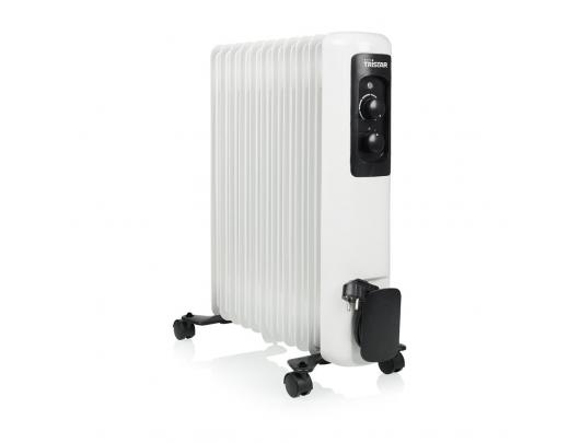 Tepalinis radiatorius Tristar KA-5181 Oil filled radiator, 2000 W, Number of power levels 3, skirtas patalpoms iki 25 m², skirtas patalpoms iki 65 m³, White