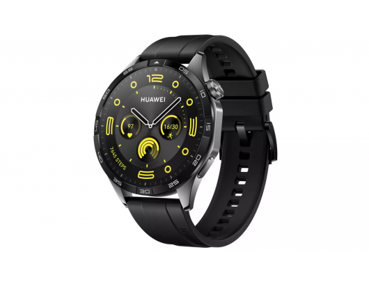 Išmanusis laikrodis Huawei Watch GT 4 4 Smart watch Smart watch Stainless steel 46 mm 46 mm Black Dustproof Waterproof