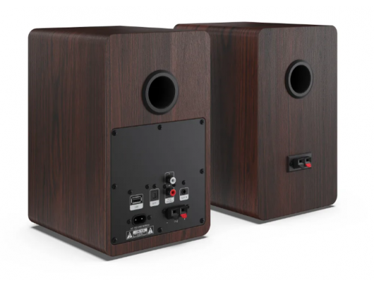 Kolonėlės Sharp CP-SS30 Bookshelf Speakers, Brown | Sharp | Speakers | CP-SS30(BR) Bookshelf | 60 W | Bluetooth | Brown | Wireless connection