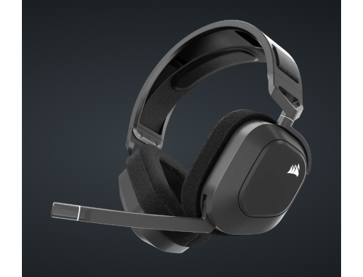 Ausinės Corsair Gaming Headset HS80 Max Built-in microphone Bluetooth Wireless Bluetooth Over-Ear Wireless Steel Gray