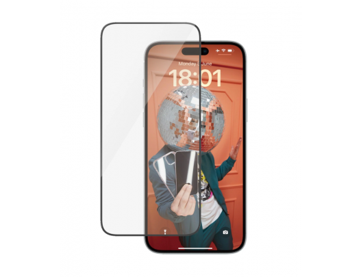 Apsauginis stiklas PanzerGlass Apple iPhone 15 Plus Grūdintas stiklas Juoda Skaidri