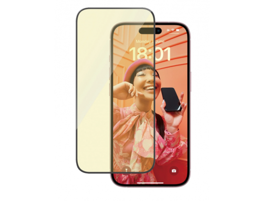 Apsauginis stiklas PanzerGlass Apple iPhone 15 Juodas Permatomas
