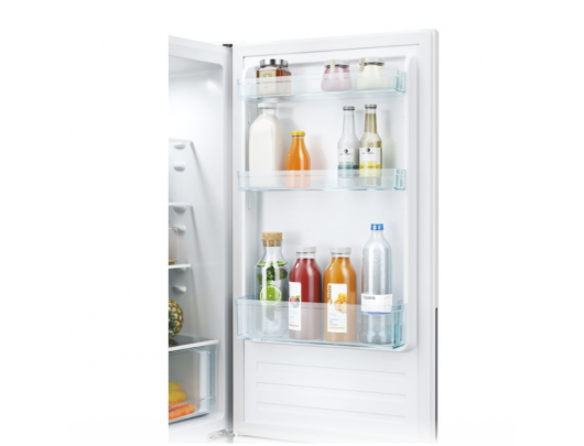 Šaldytuvas Candy Refrigerator/freezer CCT3L517EW Freestanding 176 cm Bottom-freezer Refrigerator Net Capacity 186 litres Freezer Net Capacity 74 litr