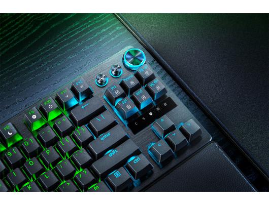 Klaviatūra Razer Gaming Keyboard Huntsman V3 Pro Tenkeyless Gaming Keyboard Wired Nordic Black Analog Optical