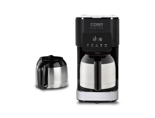 Kavos aparatas Caso Coffee Maker with Two Insulated Jugs Taste & Style Duo Thermo Drip 800 W Black/Stainless Steel