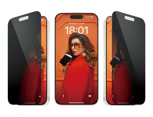 Ekrano apsauga PanzerGlass Apple iPhone 15 Pro Stiklas Juoda Permatoma