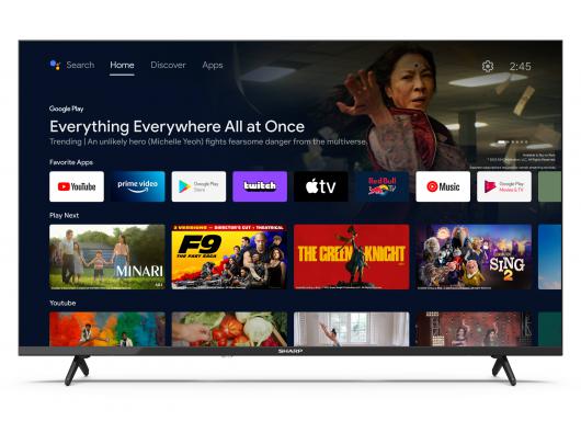 Televizorius Sharp 43FH2EA, 43", 108 cm, 1080p, Android TV