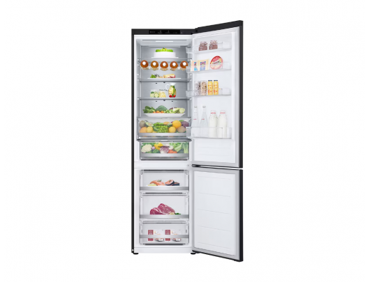 Šaldytuvas LG RefrigeratorGBB72MCUGN Energy efficiency class C Free standing Combi Height 203 cm No Frost system Fridge net capacity 277 L Freezer ne
