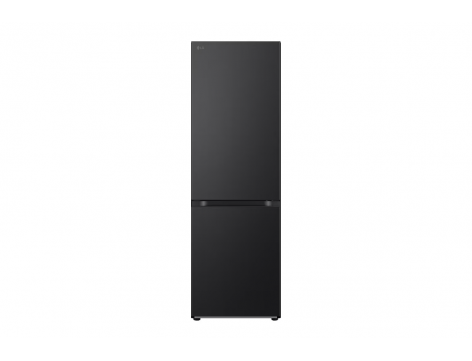 Šaldytuvas LGGBV7280CEV Refrigerator, Free-standing, Bottom freezer, C, Height 2,03 m, Net fridge 277 L, Net freezer 110 L, Black LG