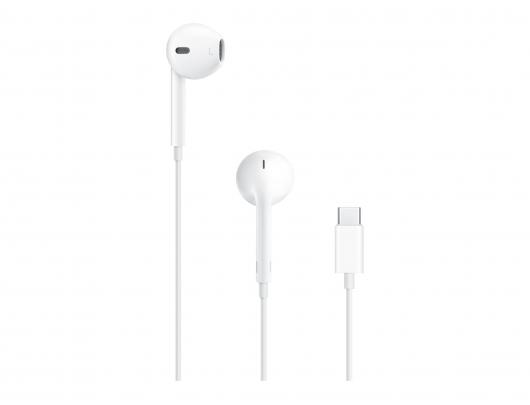 Ausinės Apple EarPods (USB-C) Wired In-ear White