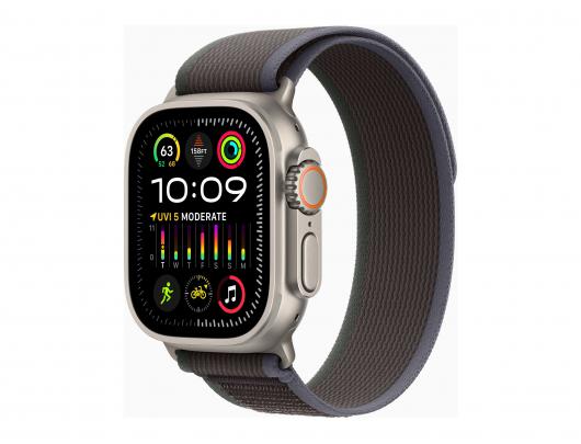 Išmanusis laikrodis Apple Watch Ultra 2 Smart watch Aerospace-grade titanium 49 mm Black Blue Grey Apple Pay 4G Water-resistant Splash-resistant Corr