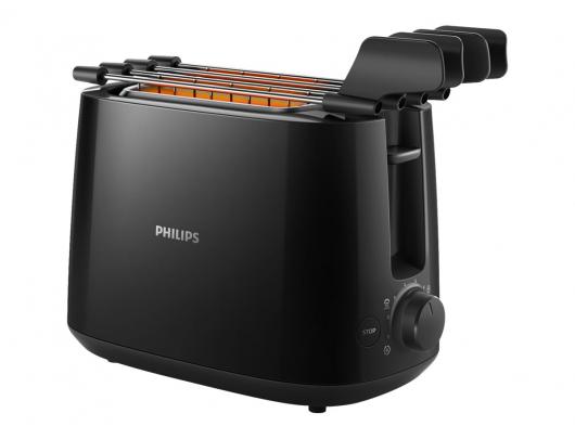 Skrudintuvas Philips HD2583/90, 2 angos, plastikinis korpusas, juodas