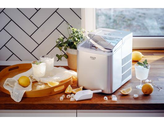 Ledukų gaminimo aparatas Adler Ice Maker AD 8086 Power 100 W Silver