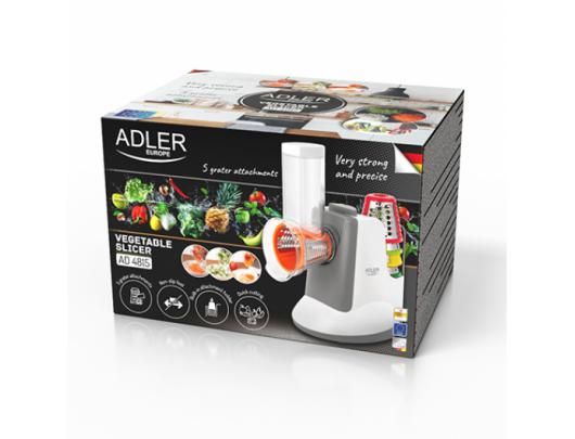 Daržovių pjaustyklė Adler Vegetable Slicer AD 4815 White/Grey 150 W