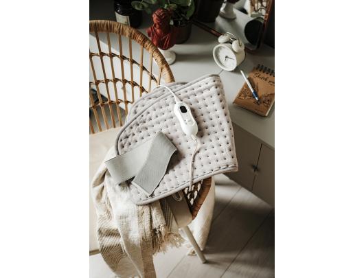 Šildantis diržas Adler Heating belt on he loins AD 7437 Number of heating levels 4 Number of persons 1 Remote control 100 W Light Grey