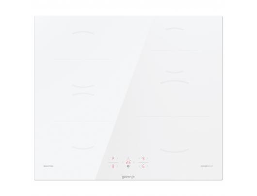 Indukcinė kaitlentė Gorenje Hob GI6401WSC Induction Number of burners/cooking zones 4 Touch Timer White Display