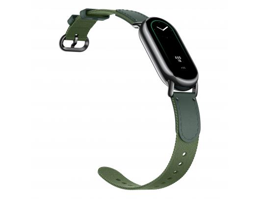 Apyrankė Xiaomi Smart Band 8 Braided Strap Strap material:  Nylon + leather Adjustable length: 140-210mm Green