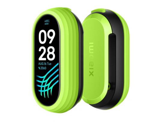 Bėgimo laikiklis Xiaomi Smart Band 8 Running Clip Strap material: PC, TPU Supported data items: Step count, stride, cadence (SPM), pace, distance, ca