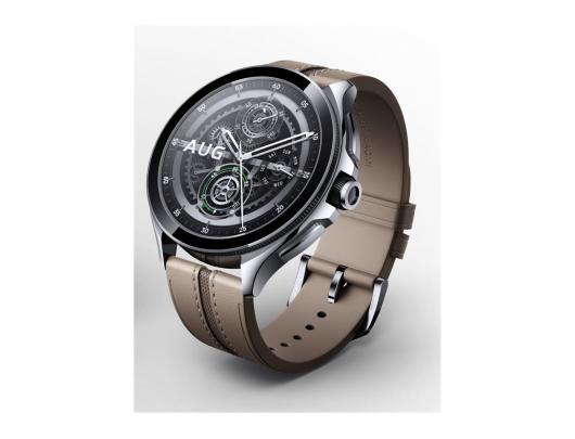 Išmanusis laikrodis Xiaomi Watch 2 Pro - 4G LTE Brown Xiaomi Xiaomi Watch 2 Pro Smart watch Stainless steel Brown Silver 4G Water-resistant