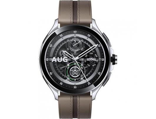 Išmanusis laikrodis Xiaomi Watch 2 Pro - 4G LTE Brown Xiaomi Xiaomi Watch 2 Pro Smart watch Stainless steel Brown Silver 4G Water-resistant