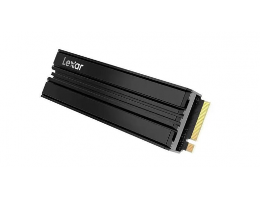 SSD diskas Lexar NM790 with Heatsink 4000GB SSD form factor M.2 2280 SSD interface PCIe Gen4x4 Read speed 7400 MB/s Write speed 6500 MB/s