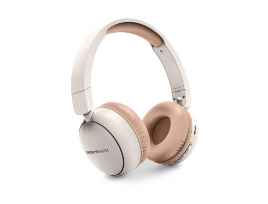 Ausinės Energy Sistem Wireless Headphones with FM radio Radio Color Bluetooth Over-Ear Microphone Wireless Cream