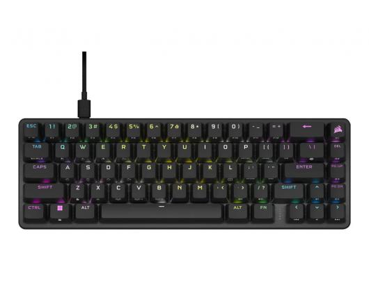 Klaviatūra Corsair K65 PRO MINI RGB Mechanical Gaming Keyboard Wired NA OPX USB Type-A 600 g
