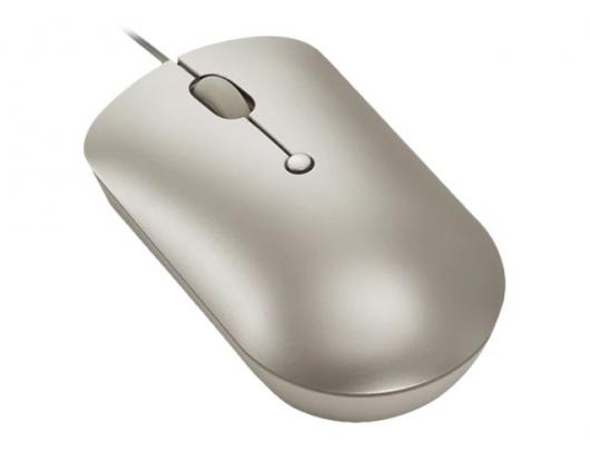 Pelė Lenovo 540 USB-C Wired Compact Mouse (Sand) Lenovo