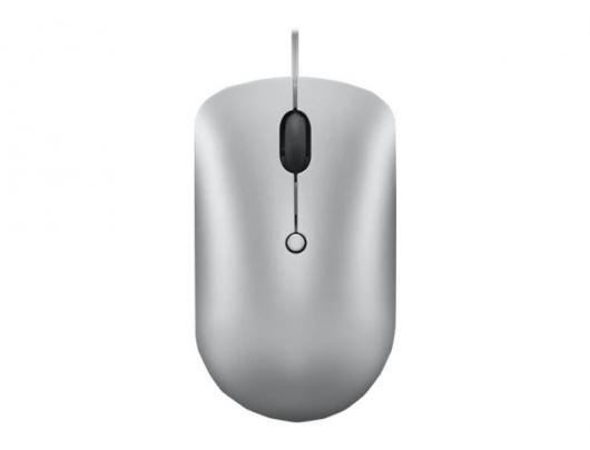 Pelė Lenovo Compact Mouse 540 Wired Cloud Grey Wired USB-C