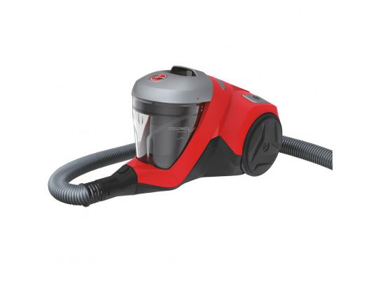 Dulkių siurblys Hoover Vacuum cleaner HP310HM 011 Bagless Power 850 W Dust capacity 2 L Red/Black
