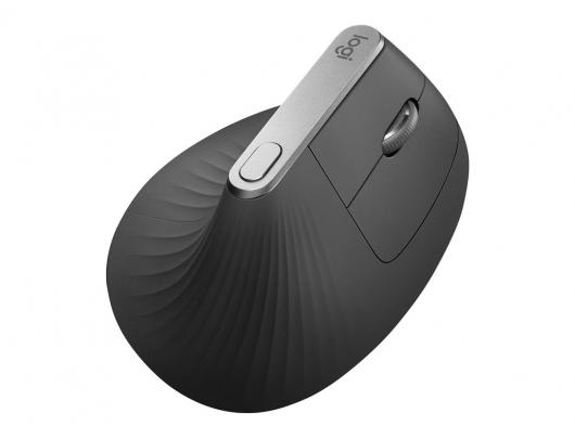 Pelė Logitech Ergonomic Mouse MX VERTICAL Wireless USB, Bluetooth Graphite